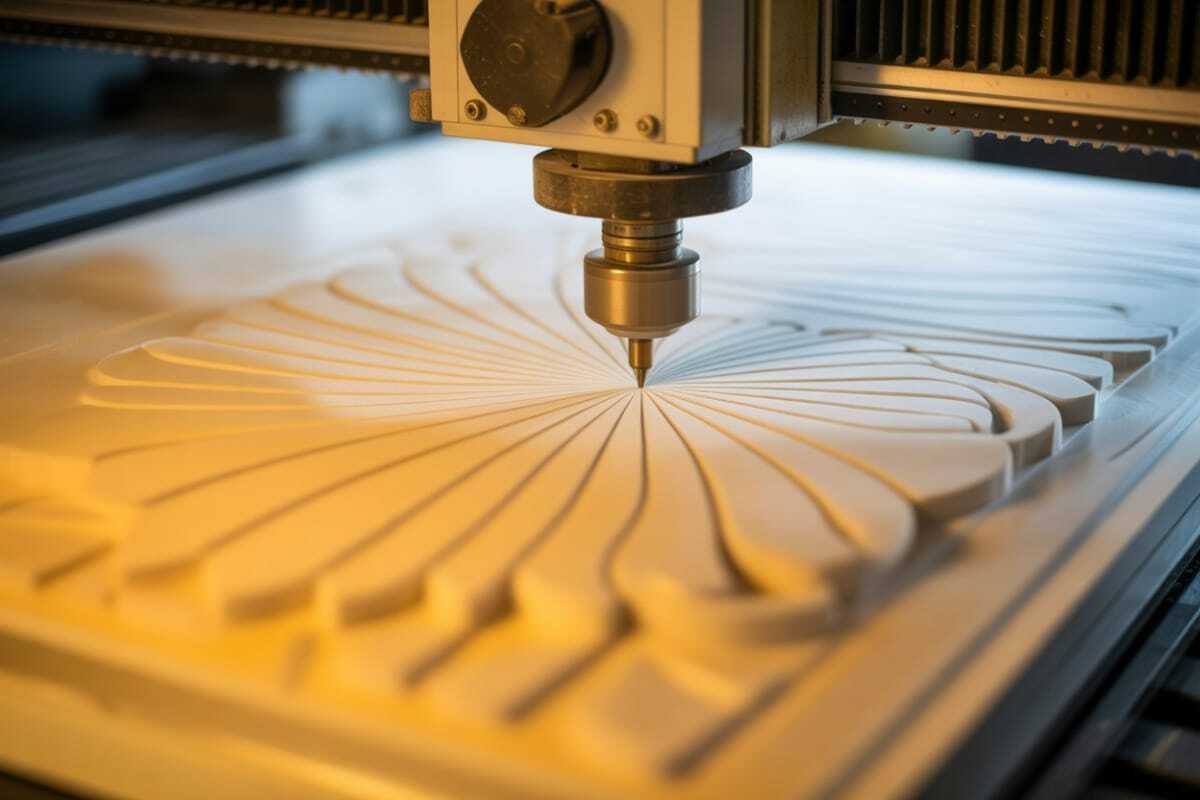 CNC Router Table cutting foam